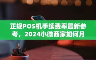 海口市正规POS机手续费率最新参考，2024小微商家如何月省500元？