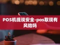 重庆POS机提现安全-pos取现有风险吗