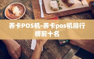 重庆养卡POS机-养卡pos机排行榜前十名