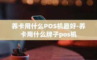 重庆养卡用什么POS机最好-养卡用什么牌子pos机