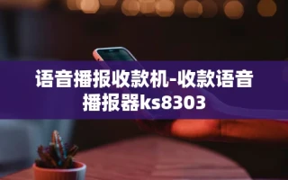 重庆语音播报收款机-收款语音播报器ks8303