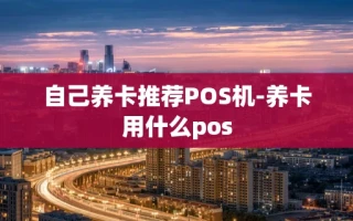 重庆自己养卡推荐POS机-养卡用什么pos