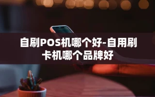 重庆自刷POS机哪个好-自用刷卡机哪个品牌好