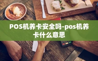 重庆POS机养卡安全吗-pos机养卡什么意思