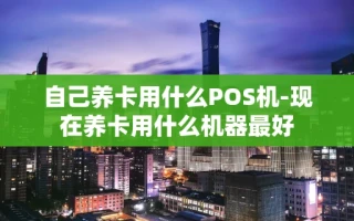 重庆自己养卡用什么POS机-现在养卡用什么机器最好