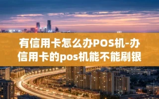 重庆有信用卡怎么办POS机-办信用卡的pos机能不能刷银行卡