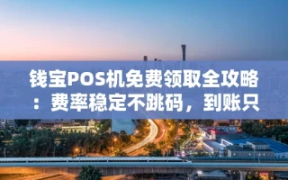 海口市钱宝POS机免费领取全攻略：费率稳定不跳码，到账只需3秒