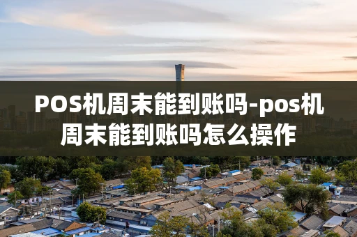 重庆POS机周末能到账吗-pos机周末能到账吗怎么操作-第1张图片-点点富足