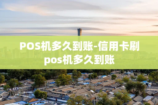 重庆POS机多久到账-信用卡刷pos机多久到账-第1张图片-点点富足 重庆POS机多久到账-信用卡刷pos机多久到账-第1张图片-点点富足