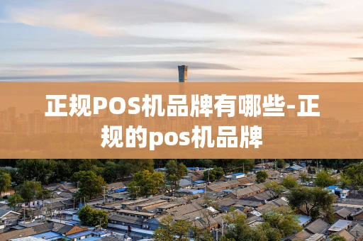 重庆正规POS机品牌有哪些-正规的pos机品牌-第1张图片-点点富足 重庆正规POS机品牌有哪些-正规的pos机品牌-第1张图片-点点富足