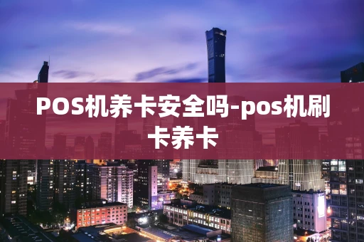 重庆POS机养卡安全吗-pos机刷卡养卡-第1张图片-点点富足