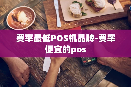 重庆费率最低POS机品牌-费率便宜的pos-第1张图片-点点富足