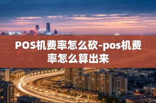 重庆POS机费率怎么砍-pos机费率怎么算出来-第1张图片-点点富足 重庆POS机费率怎么砍-pos机费率怎么算出来-第1张图片-点点富足