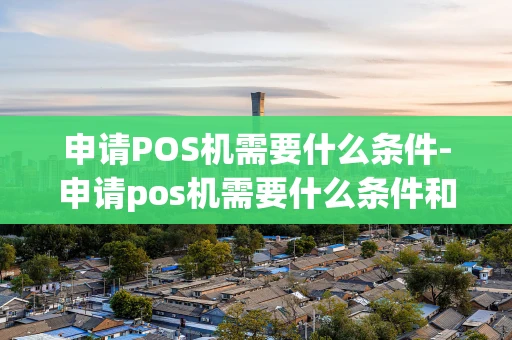 重庆申请POS机需要什么条件-申请pos机需要什么条件和手续-第1张图片-点点富足