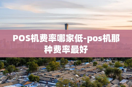 重庆POS机费率哪家低-pos机那种费率最好-第1张图片-点点富足 重庆POS机费率哪家低-pos机那种费率最好-第1张图片-点点富足
