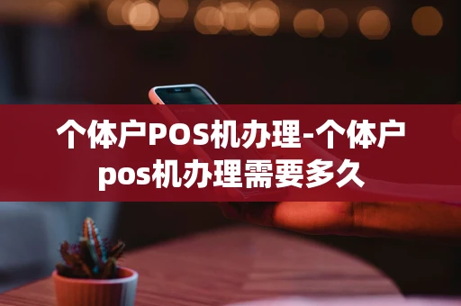 重庆个体户POS机办理-个体户pos机办理需要多久-第1张图片-点点富足