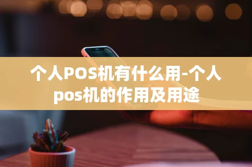 重庆个人POS机有什么用-个人pos机的作用及用途-第1张图片-点点富足