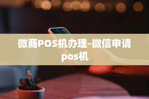 重庆微商POS机办理-微信申请pos机-第1张图片-点点富足