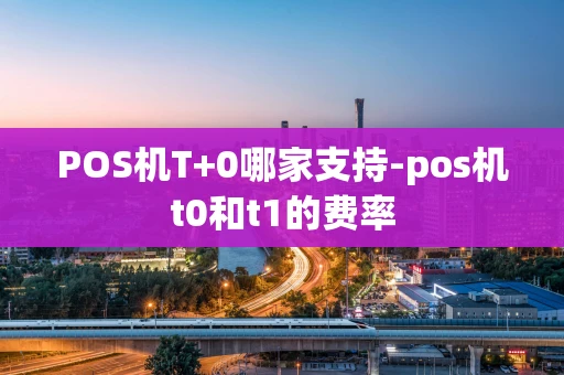 江汉区POS机T+0哪家支持-pos机t0和t1的费率-第1张图片-点点富足