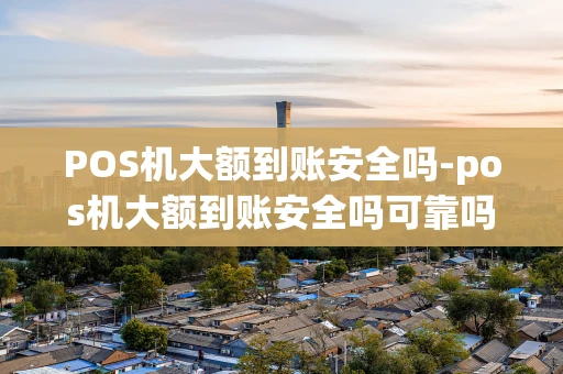 重庆POS机大额到账安全吗-pos机大额到账安全吗可靠吗-第1张图片-点点富足 重庆POS机大额到账安全吗-pos机大额到账安全吗可靠吗-第1张图片-点点富足