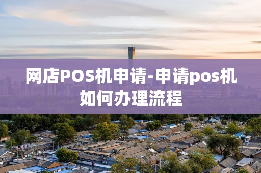 重庆网店POS机申请-申请pos机如何办理流程-第1张图片-点点富足 重庆网店POS机申请-申请pos机如何办理流程-第1张图片-点点富足