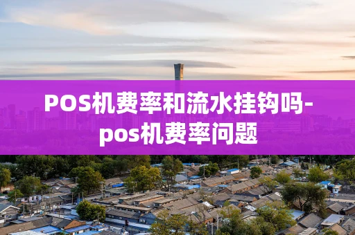 重庆POS机费率和流水挂钩吗-pos机费率问题-第1张图片-点点富足