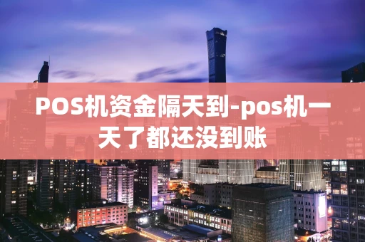 重庆POS机资金隔天到-pos机一天了都还没到账-第1张图片-点点富足