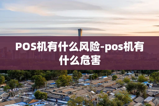 重庆POS机有什么风险-pos机有什么危害-第1张图片-点点富足