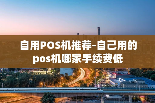 重庆自用POS机推荐-自己用的pos机哪家手续费低-第1张图片-点点富足