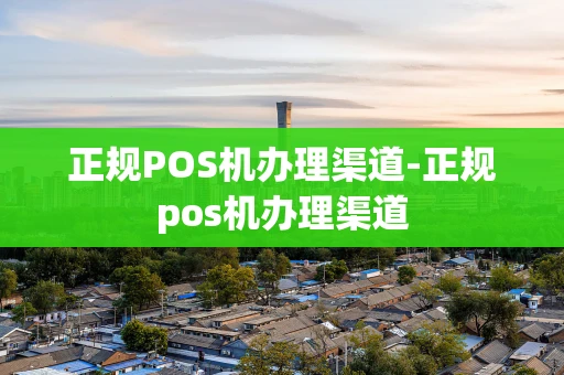 重庆正规POS机办理渠道-正规pos机办理渠道-第1张图片-点点富足