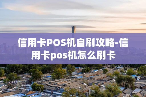 重庆信用卡POS机自刷攻略-信用卡pos机怎么刷卡-第1张图片-点点富足 重庆信用卡POS机自刷攻略-信用卡pos机怎么刷卡-第1张图片-点点富足