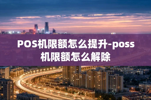 重庆POS机限额怎么提升-poss机限额怎么解除-第1张图片-点点富足 重庆POS机限额怎么提升-poss机限额怎么解除-第1张图片-点点富足