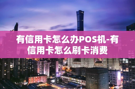 重庆有信用卡怎么办POS机-有信用卡怎么刷卡消费-第1张图片-点点富足 重庆有信用卡怎么办POS机-有信用卡怎么刷卡消费-第1张图片-点点富足