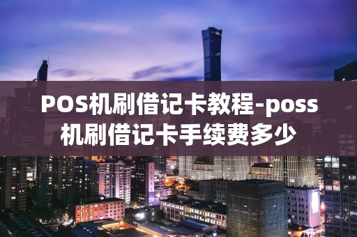 重庆POS机刷借记卡教程-poss机刷借记卡手续费多少-第1张图片-点点富足 重庆POS机刷借记卡教程-poss机刷借记卡手续费多少-第1张图片-点点富足