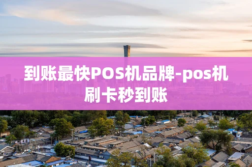 重庆到账最快POS机品牌-pos机刷卡秒到账-第1张图片-点点富足 重庆到账最快POS机品牌-pos机刷卡秒到账-第1张图片-点点富足