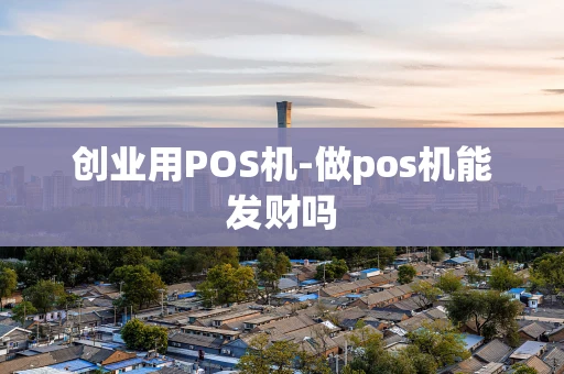 重庆创业用POS机-做pos机能发财吗-第1张图片-点点富足