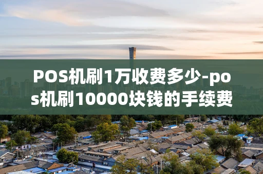 重庆POS机刷1万收费多少-pos机刷10000块钱的手续费-第1张图片-点点富足 重庆POS机刷1万收费多少-pos机刷10000块钱的手续费-第1张图片-点点富足
