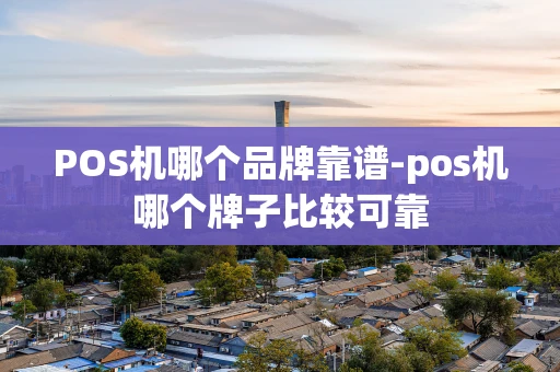 重庆POS机哪个品牌靠谱-pos机哪个牌子比较可靠-第1张图片-点点富足