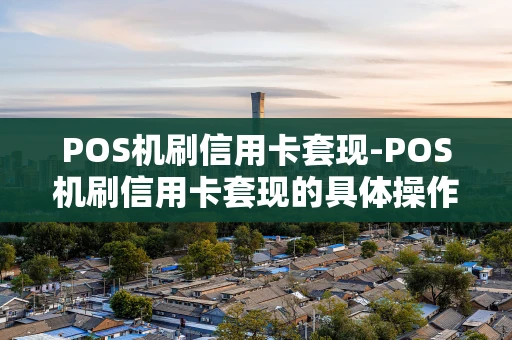 重庆POS机刷信用卡套现-POS机刷信用卡套现的具体操作和细节-第1张图片-点点富足
