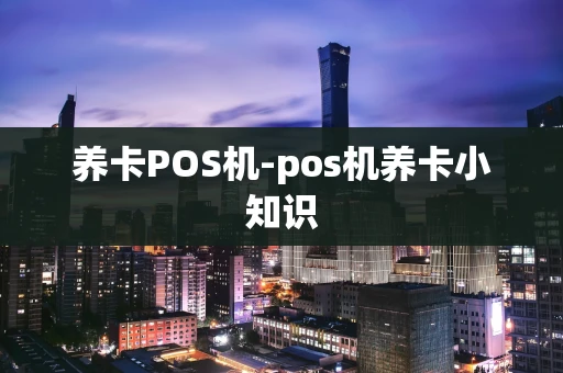 重庆养卡POS机-pos机养卡小知识-第1张图片-点点富足 重庆养卡POS机-pos机养卡小知识-第1张图片-点点富足