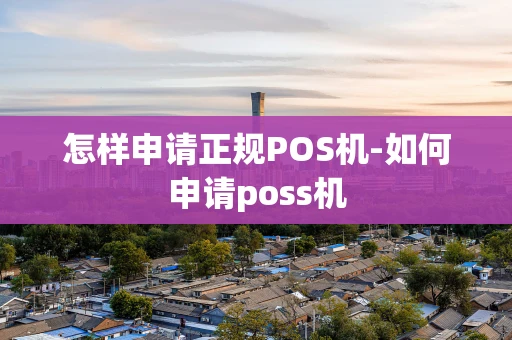 重庆怎样申请正规POS机-如何申请poss机-第1张图片-点点富足 重庆怎样申请正规POS机-如何申请poss机-第1张图片-点点富足