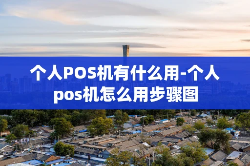 重庆个人POS机有什么用-个人pos机怎么用步骤图-第1张图片-点点富足