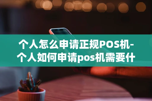 重庆个人怎么申请正规POS机-个人如何申请pos机需要什么材料-第1张图片-点点富足