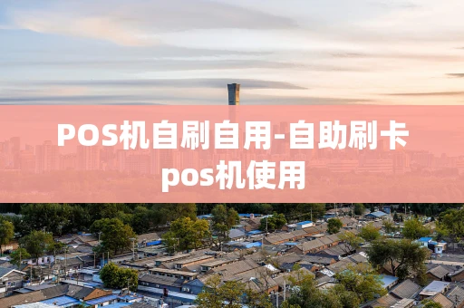 重庆POS机自刷自用-自助刷卡pos机使用-第1张图片-点点富足