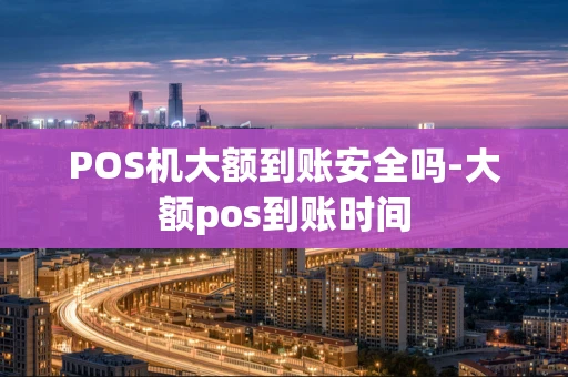 重庆POS机大额到账安全吗-大额pos到账时间-第1张图片-点点富足