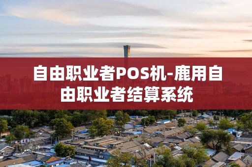 重庆自由职业者POS机-鹿用自由职业者结算系统-第1张图片-点点富足