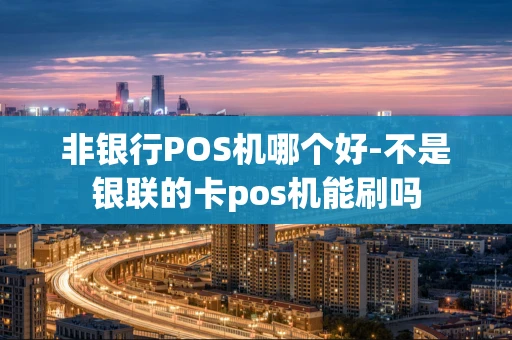 重庆非银行POS机哪个好-不是银联的卡pos机能刷吗-第1张图片-点点富足 重庆非银行POS机哪个好-不是银联的卡pos机能刷吗-第1张图片-点点富足