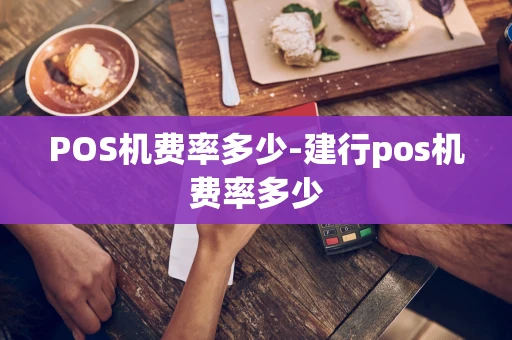 重庆POS机费率多少-建行pos机费率多少-第1张图片-点点富足