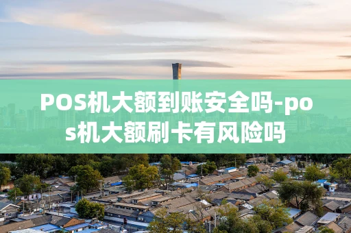 重庆POS机大额到账安全吗-pos机大额刷卡有风险吗-第1张图片-点点富足 重庆POS机大额到账安全吗-pos机大额刷卡有风险吗-第1张图片-点点富足