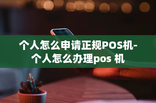 重庆个人怎么申请正规POS机-个人怎么办理pos 机-第1张图片-点点富足